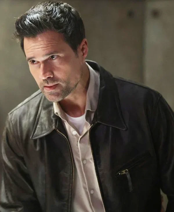Found S02 Brett Dalton Black Leather Jacket