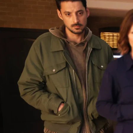 Found S02 Karan Oberoi Green Bomber Jacket