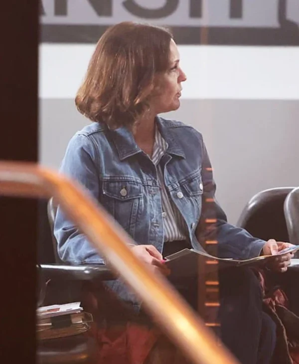 Found S02 Kelli Williams Blue Denim Jacket Side