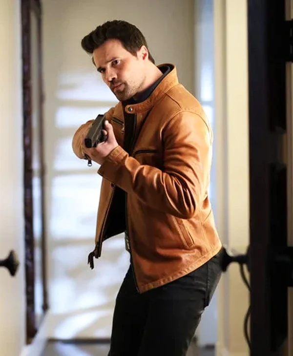 Found S02 Mark Brett Dalton Leather Jacket For Sale