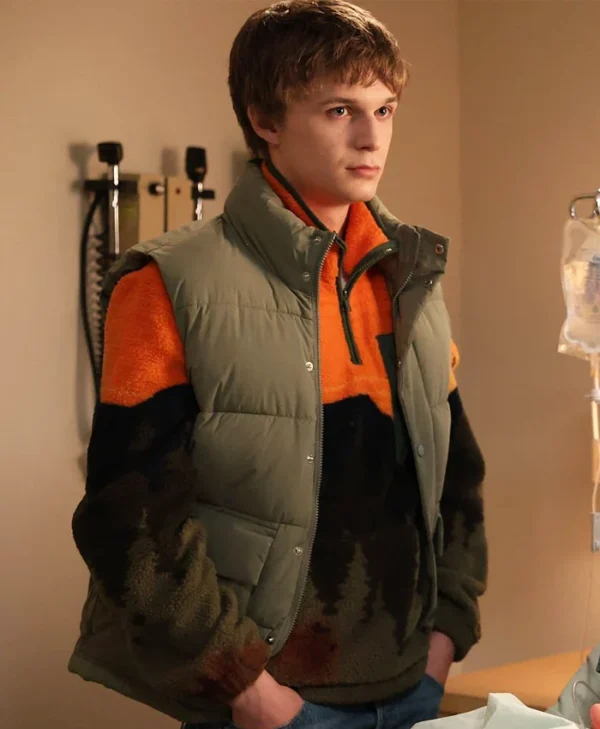 Found S02 Parker Queenan Green Puffer Vest