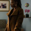 Found Season 02 Gabi Mosely Brown Coat