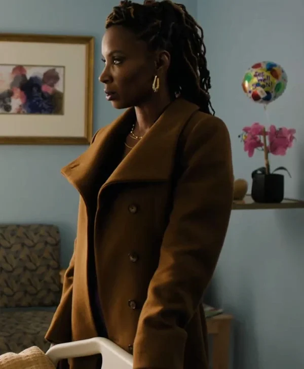 Found Season 02 Gabi Mosely Brown Coat