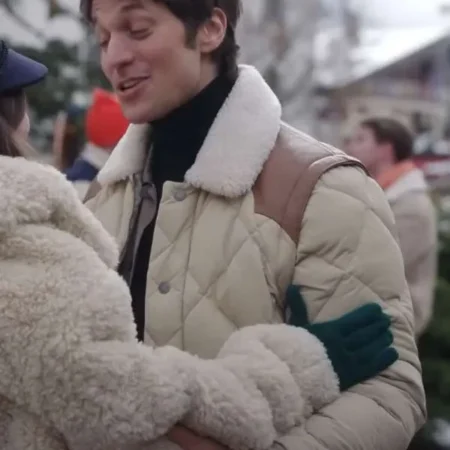 Gabriel Emily in Paris Season 04 Quilted Jacket webp