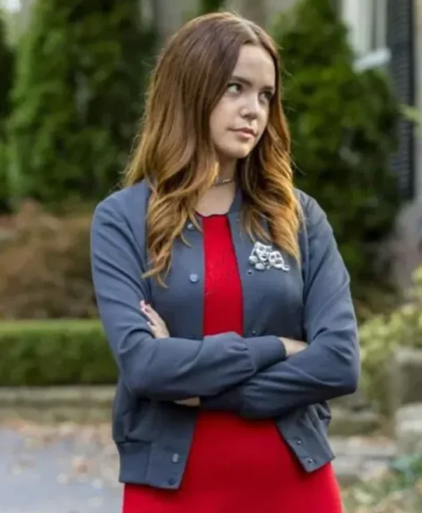 Good Witch Grace Russell Blue Bomber Jacket