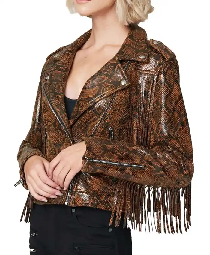 Hannah Snake Leather Jacket Side webp Hannah Snake Leather Jacket Side webp