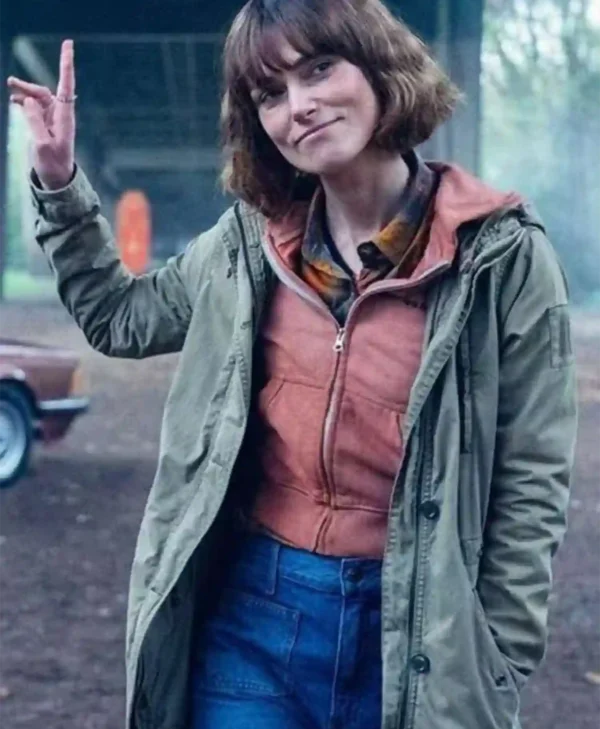 Helen Webb Black Doves Green Jacket