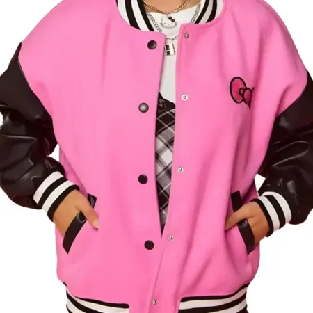 Hello Kitty Varsity Jacket webp