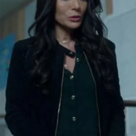 Hermione Lodge Riverdale Black Cotton Jacket