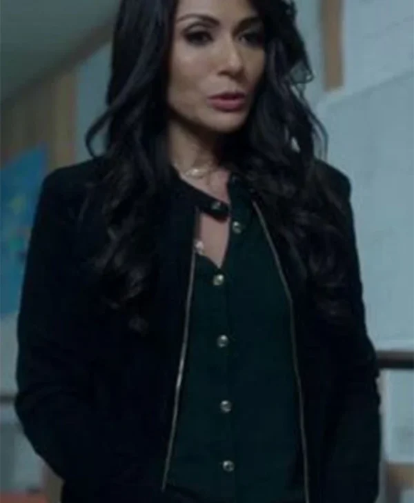 Hermione Lodge Riverdale Black Cotton Jacket