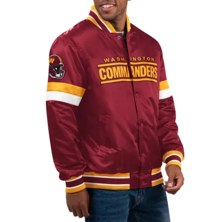 Home Game Washington Commanders Jacket webp