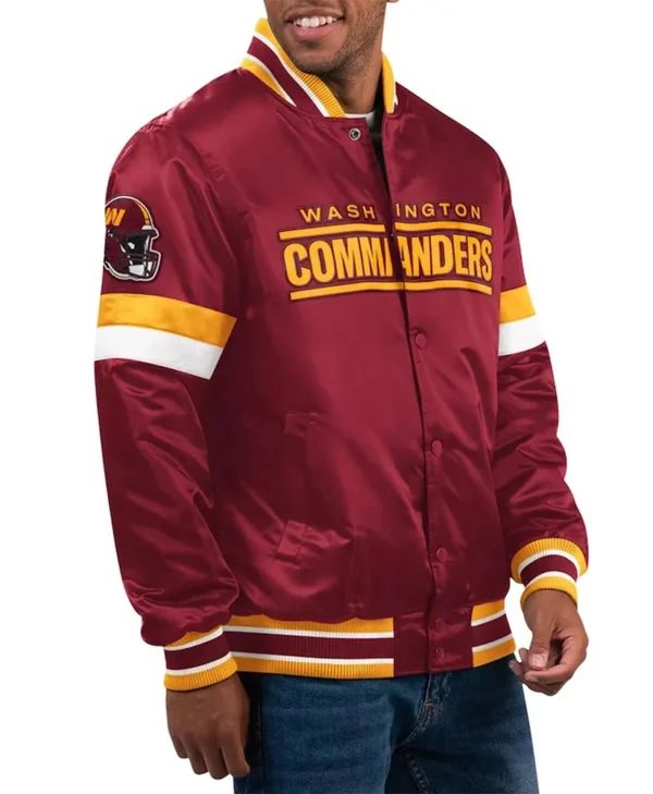 Home Game Washington Commanders Jacket webp