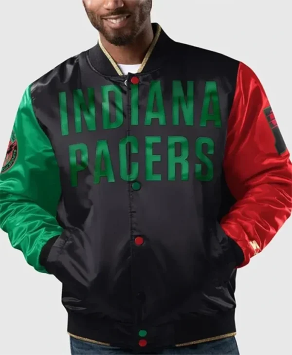 Indiana Pacers Ty Mopkins Black History Month Varsity Jacket webp