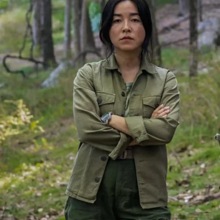 Jane Mr Mrs Smith 2024 Green Cotton Jacket