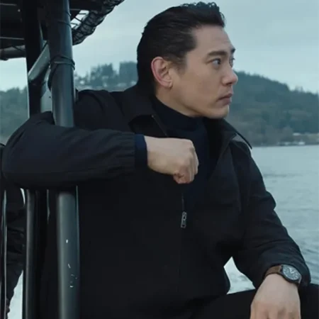 Jang Kyu The Recruit S02 Black Jacket webp