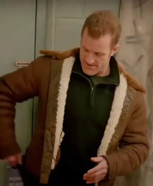 Jason Grant Alert Missing Persons Unit S02 Shearling Jacket