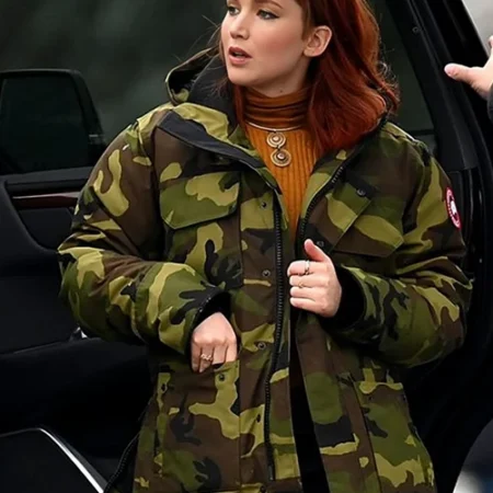 Jennifer Lawrence Dont Look Up Kate Dibiasky Army Jacket