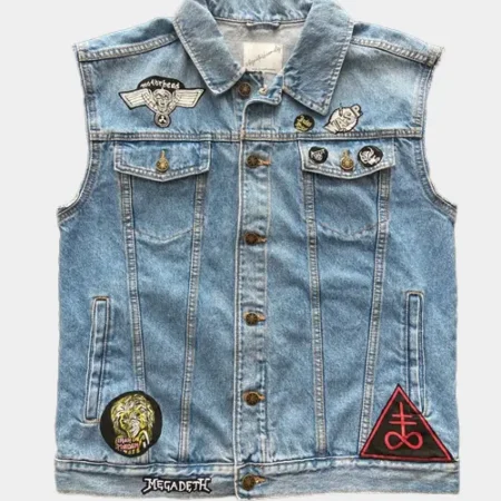 Joe Keery Stranger Things Dio Denim Vest webp