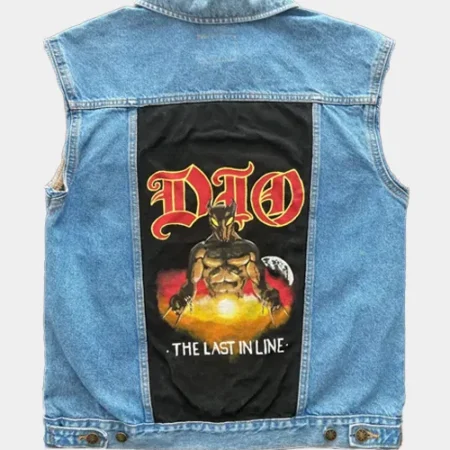 Joe Keery Stranger Things Dio Denim Vest For Sale webp