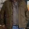 John Dutton Yellowstone S02 Kevin Costner Brown Jacket front