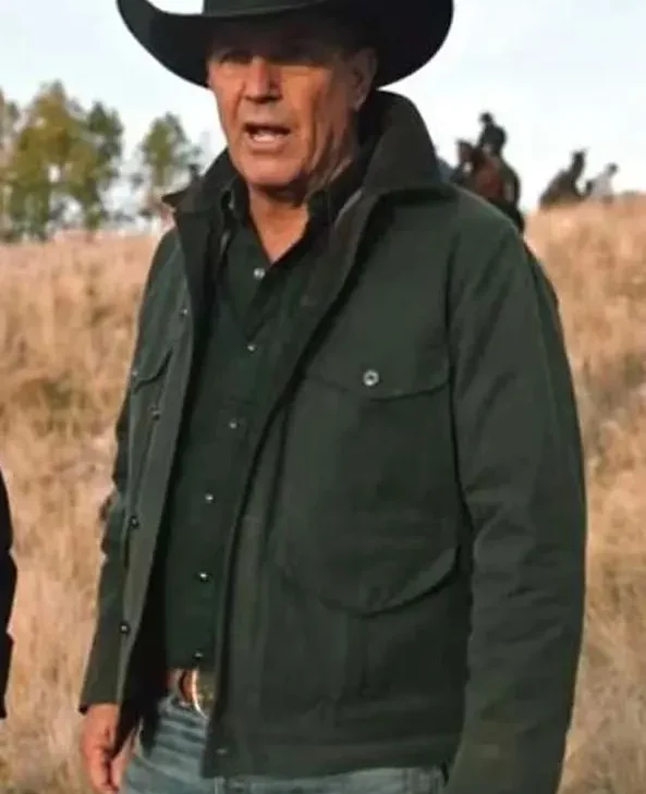 John Dutton Yellowstone Season 2 Cotton Field Jacket