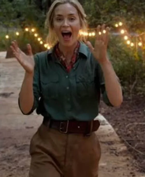 Jungle Cruise Lily Houghton Green Jacket