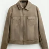 Karan Oberoi Found S02 Suede Jacket For Sale