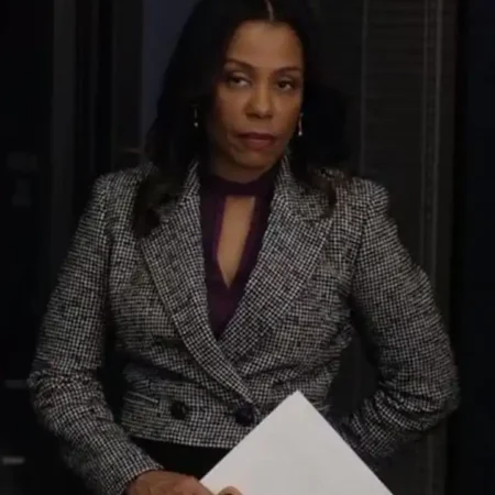 Karen Pittman The Morning Show S03 Cropped Blazer