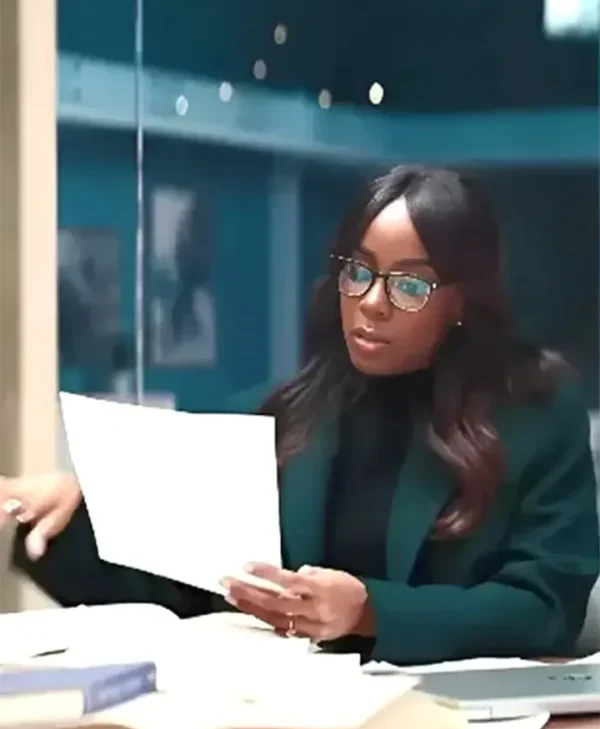 Kelly Rowland Mea Culpa 2024 Movie Green Blazer
