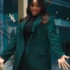 Kelly Rowland Mea Culpa 2024 Movie Green Blazer Front