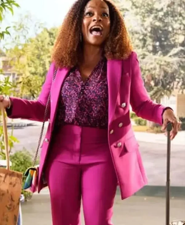 Kenan Vanessa Bell Calloway Pink Blazer