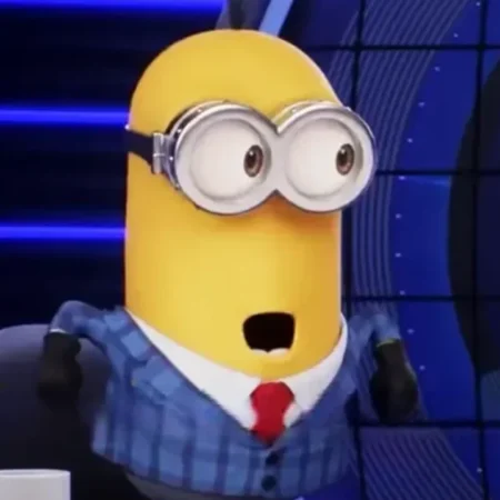 Kevin the Minion 2024 Despicable Me 4 Checked Blazer