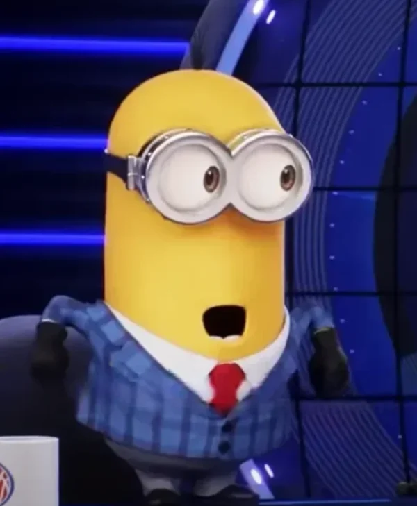 Kevin the Minion 2024 Despicable Me 4 Checked Blazer