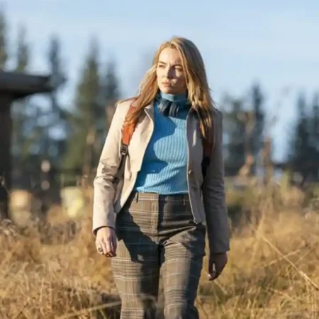Killing Eve Season 03 Jodie Comer Beige Cotton Jacket