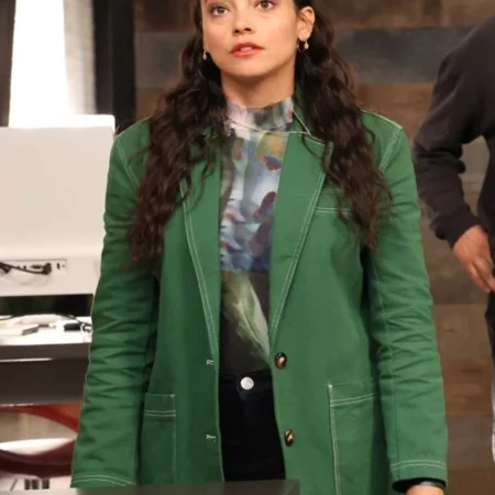 Lacey Quinn Found S02 Green Blazer