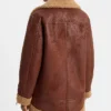 Leather Sherpa Moto Jacket Back webp