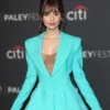Lily Collins Emily in Paris S03 Blue Blazer webp