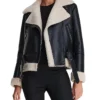 Luna Leather Aviator Jacket for Women Main webp