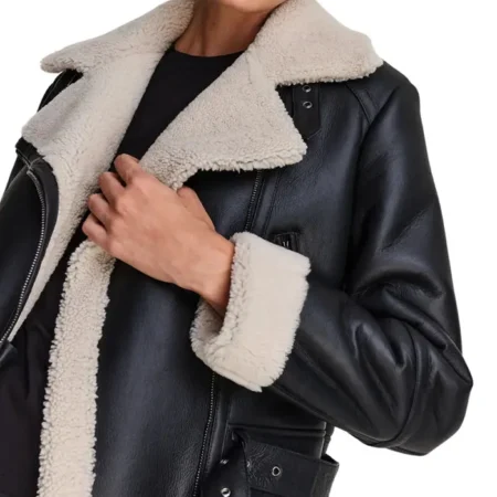 Luna Leather Aviator Jacket for Women Style webp