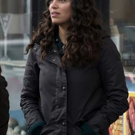 Manifest Grace Stone Cotton Black Coat