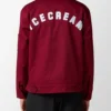 Maroon ICECREAM Work Jacket