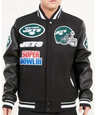 Mashup New York Jets Varsity Jacket webp