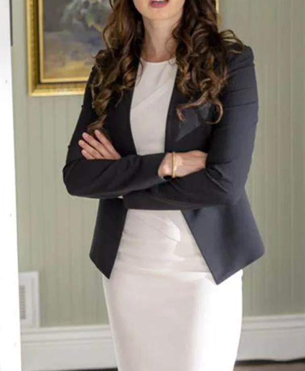 Meghan Ory Chesapeake Shores Black Jacket