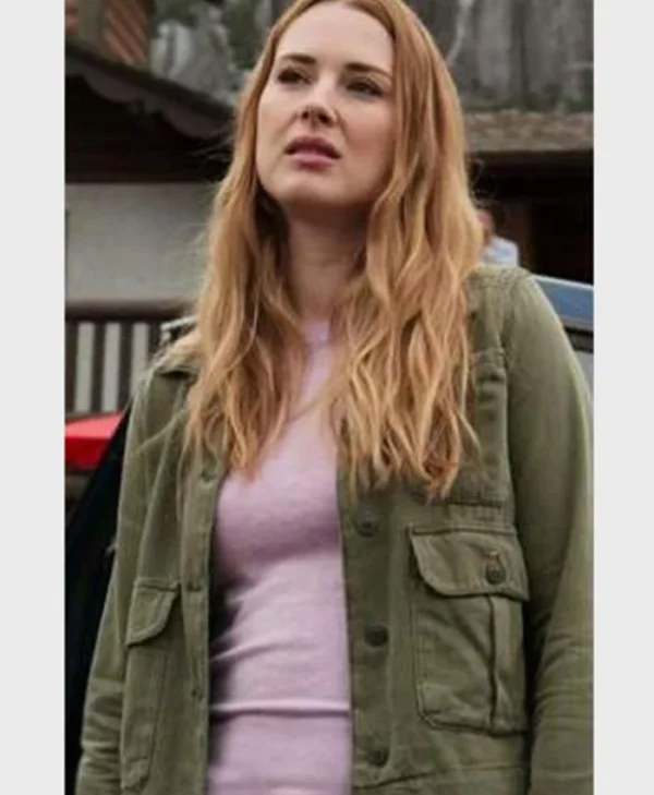Melinda Monroe Virgin River Season 02 Green Cotton Jacket