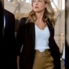 Melissa Roxburgh The Hunting Party Black Blazer webp