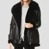 Mia Womens Shearling Leather Jacket 1 webp