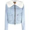 Millie Gibson Doctor Who Denim Sherpa Jacket Two webp