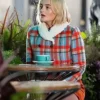 Millie Gibson Doctor Who Plaid Coat webp