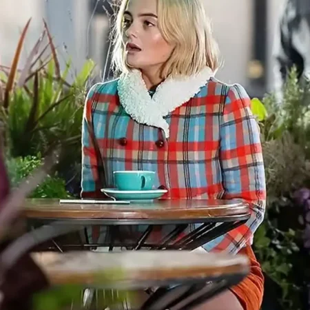 Millie Gibson Doctor Who Plaid Coat webp