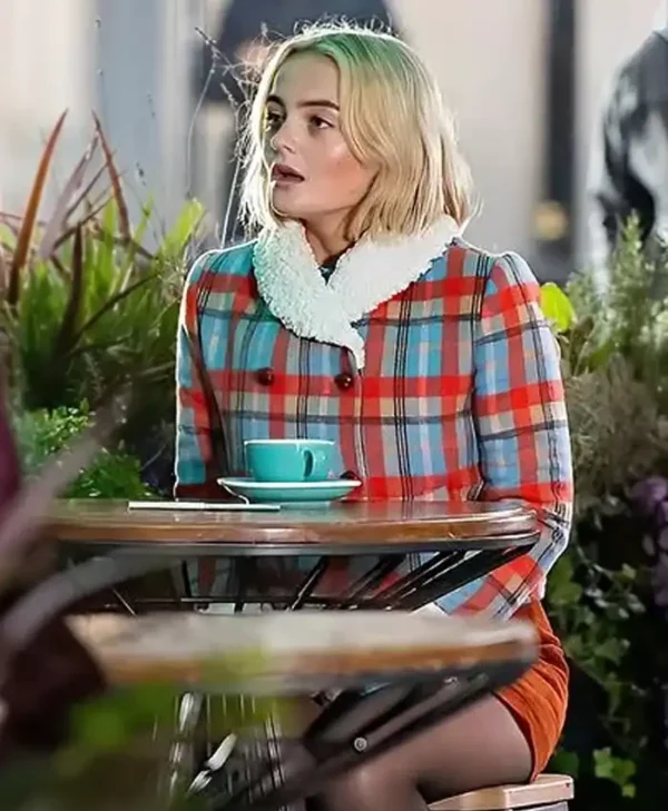 Millie Gibson Doctor Who Plaid Coat webp